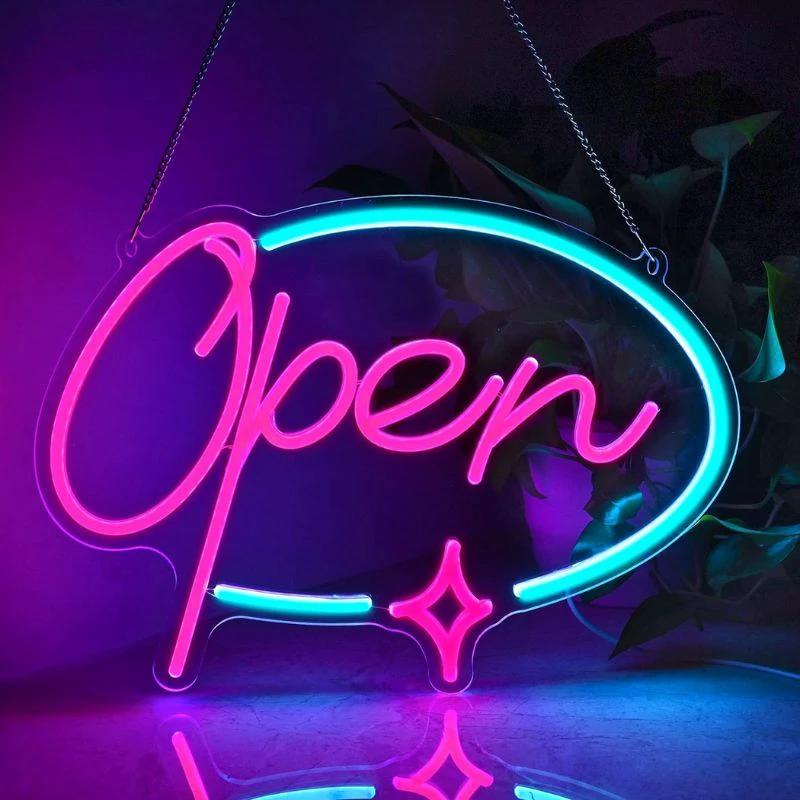 Neon Open Sign for Business Acrylic Led Open Sign by Neonchics