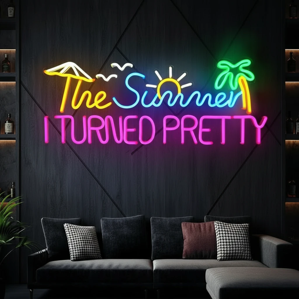 The Summer I Turned Pretty Led Neon Sign Neon Room Decor Sign by Neonchics
