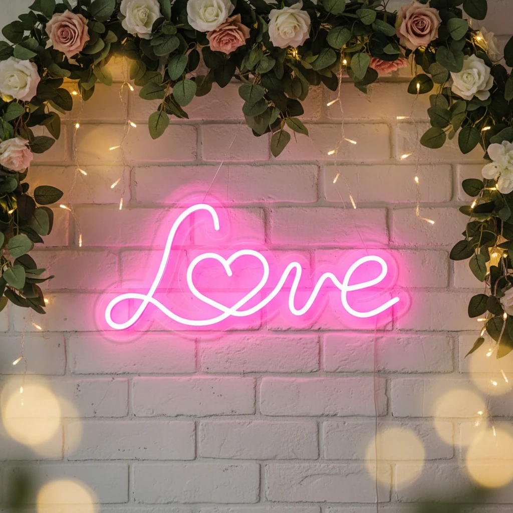 Love Neon Sign by Neonchics