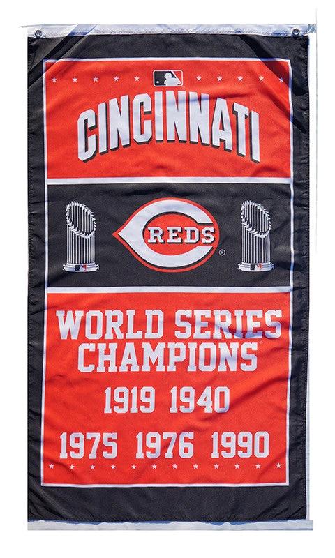 Cincinnati Reds Flag-3x5FT Banner-100% polyester by flagsshop