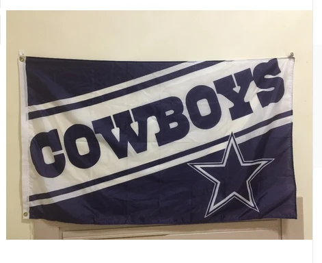 Dallas Cowboys Flag-3x5FT NFL Banner-100% polyester-Helmet-Champions-super bowl by flagsshop