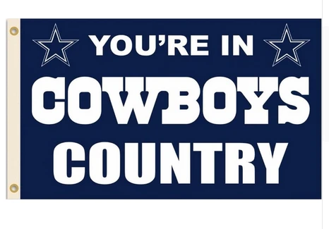 Dallas Cowboys Flag-3x5FT NFL Banner-100% polyester-Helmet-Champions-super bowl by flagsshop