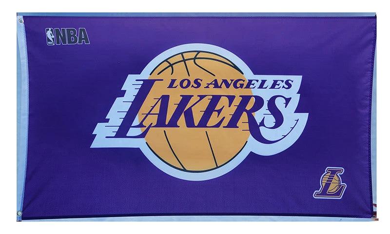 L.A. Lakers Flag-3x5FT Banner-100% polyester by flagsshop
