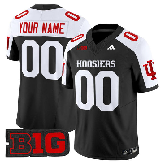 Custom Indiana Hoosiers Jersey Name, Number 2025 Limited Stitched Black Alter by My Store