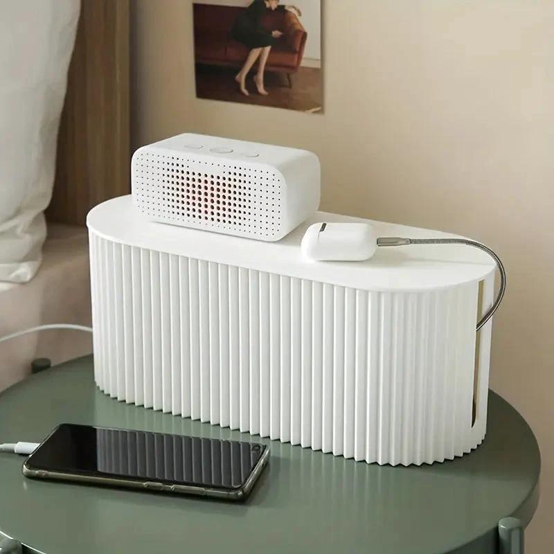 TidyCord - Cable Storage Box for Organization by BowLift