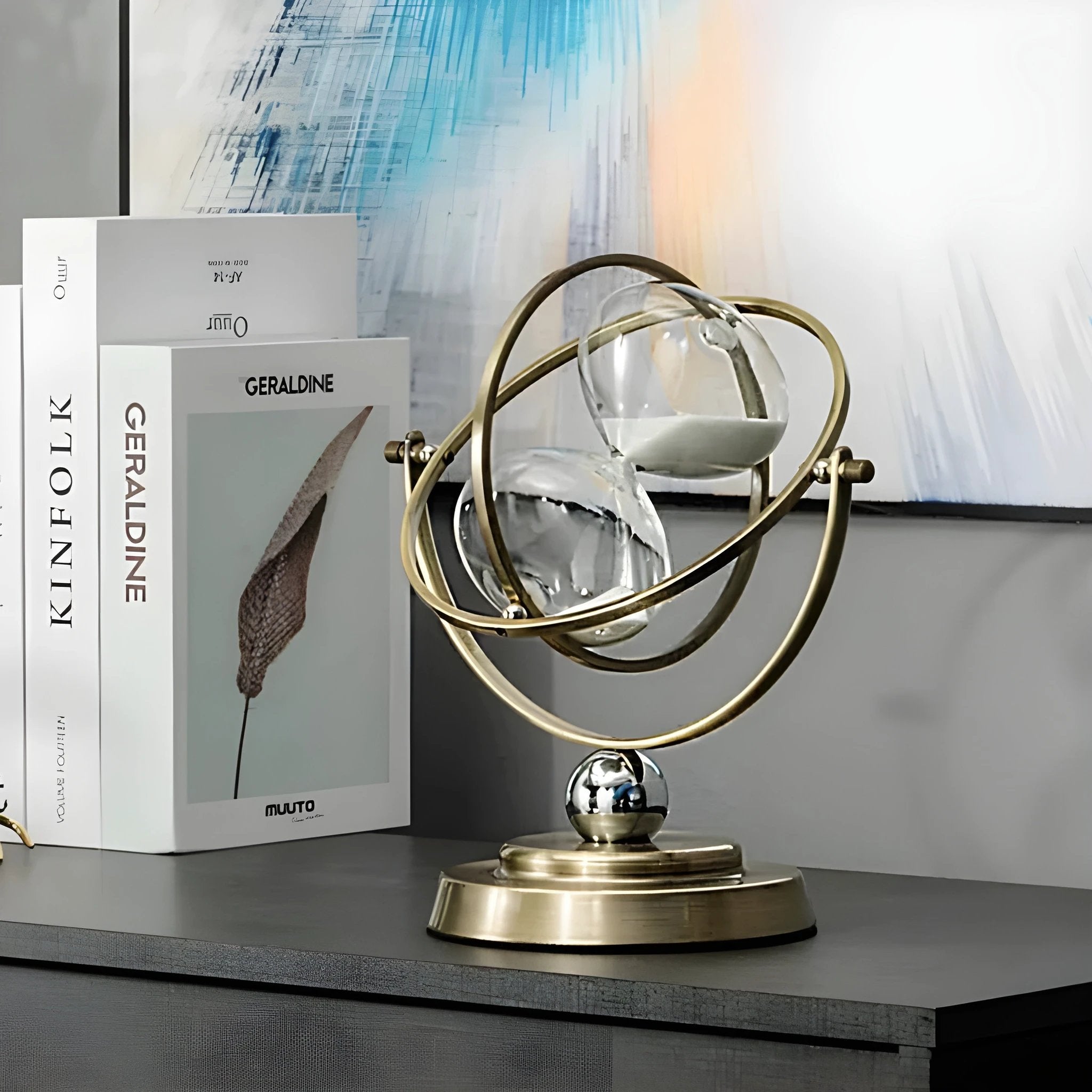 Elegant Hourglass with Calming Sand Flow and Style Bowlift by Bowlift