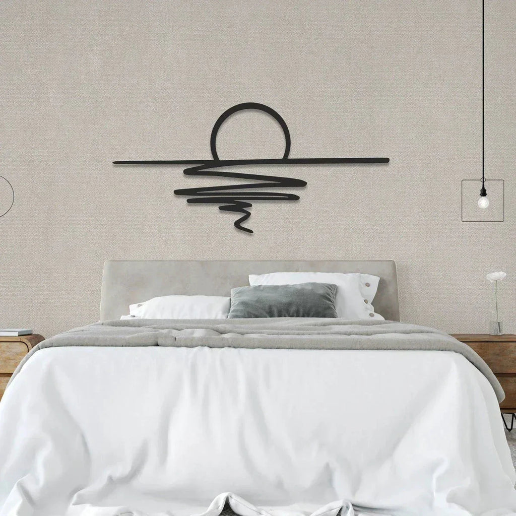 CurlMist - Modern Minimalist Wall Art Bowlift by Bowlift