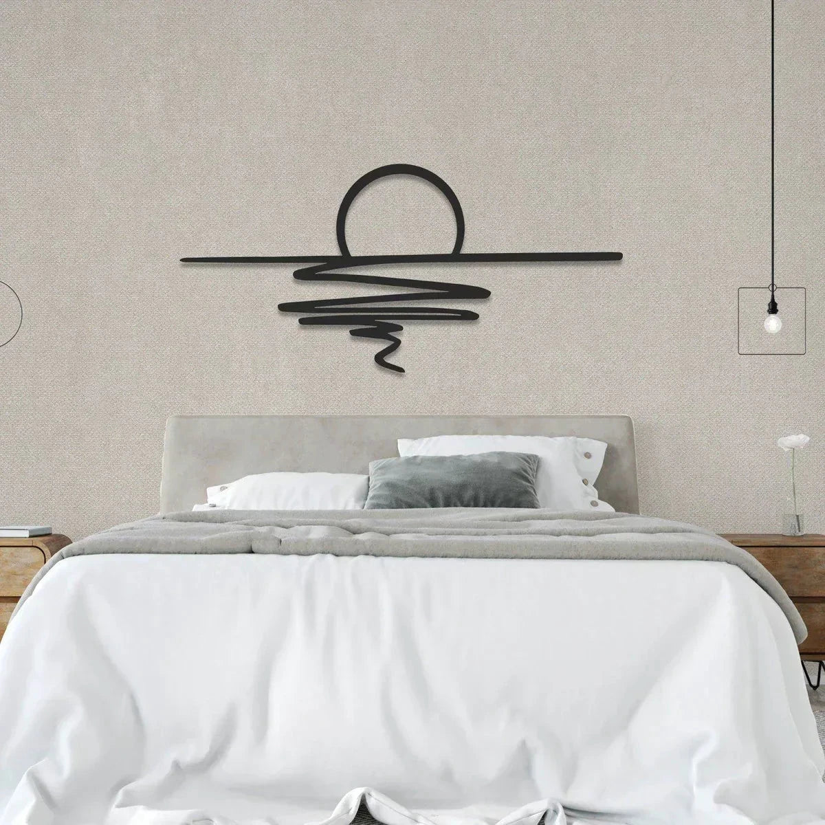 CurlMist - Modern Minimalist Wall Art Bowlift by Bowlift