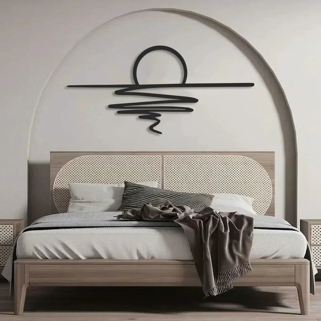 CurlMist - Modern Minimalist Wall Art Bowlift by Bowlift