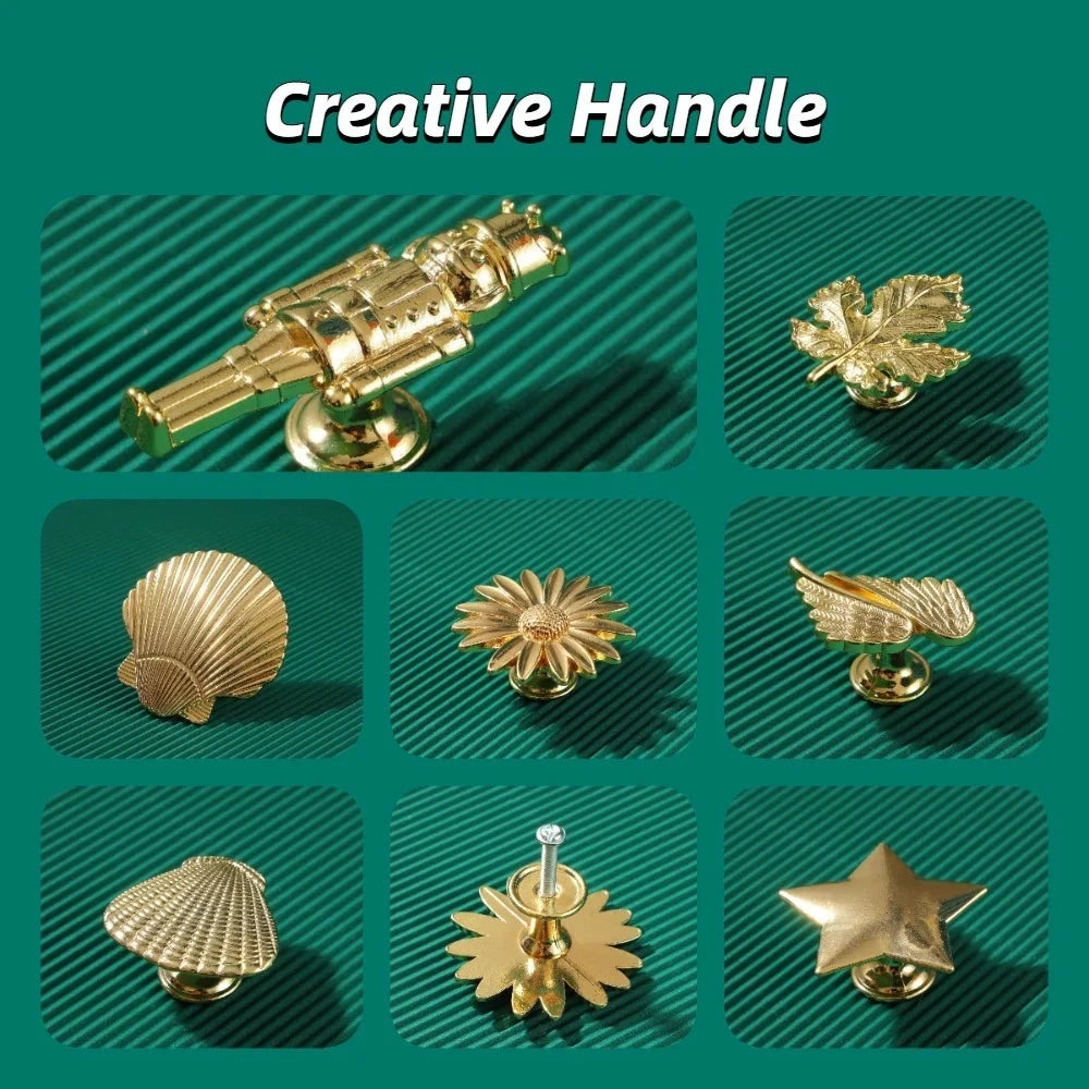 Decorative Drawer Knobs Kitchen Animal Shape Cabinet Handle Pulls by Bowlift