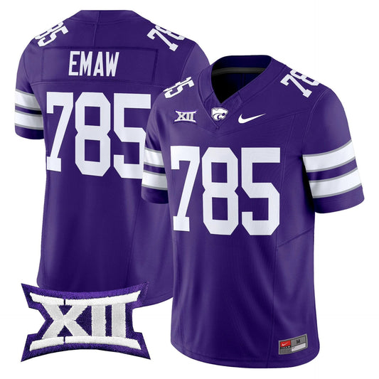 EMAW Jersey #785 Kansas State Wildcats 2025 Limited Stitched Purple by My Store