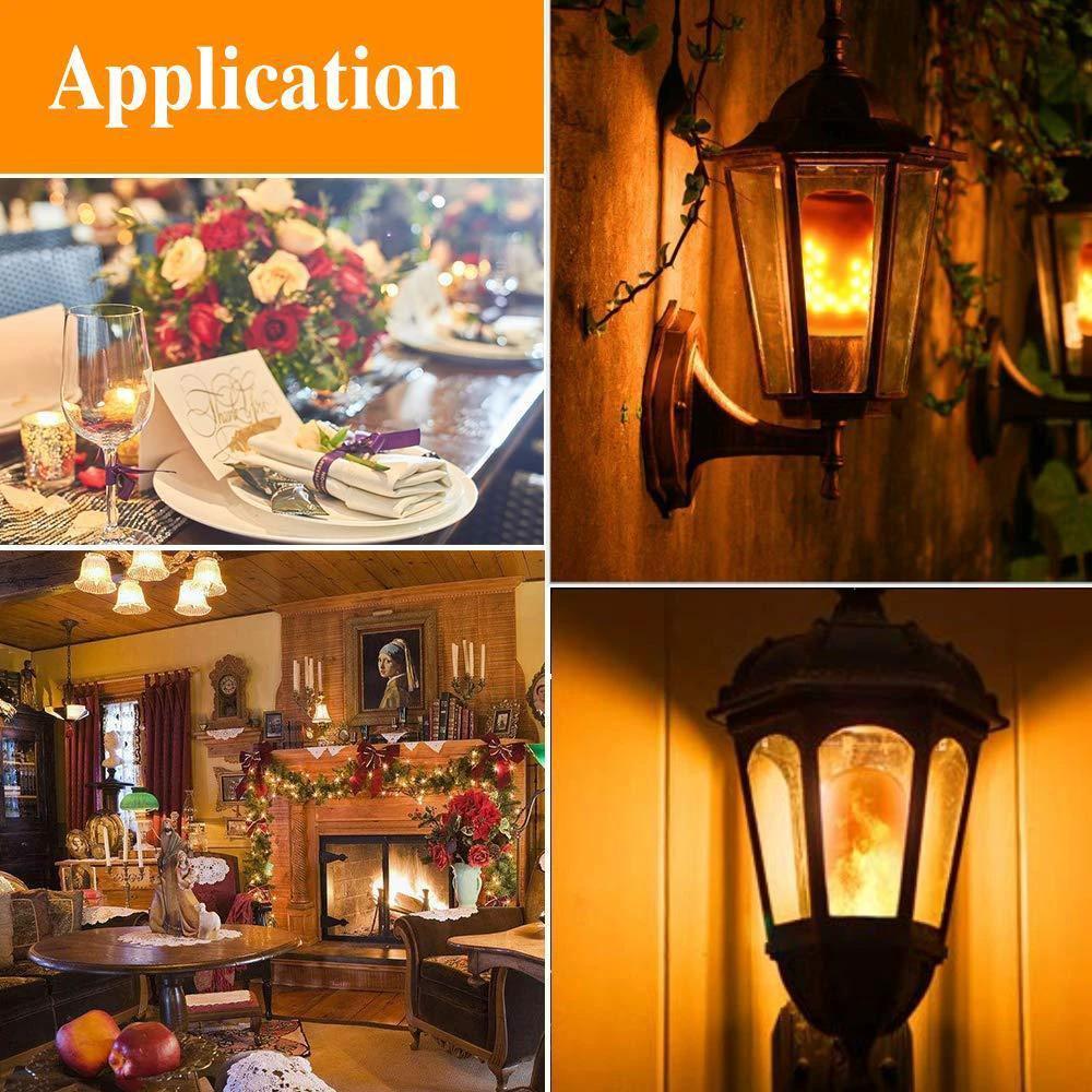 Flame LED Lamp with Gravity Sensor by Bowlift
