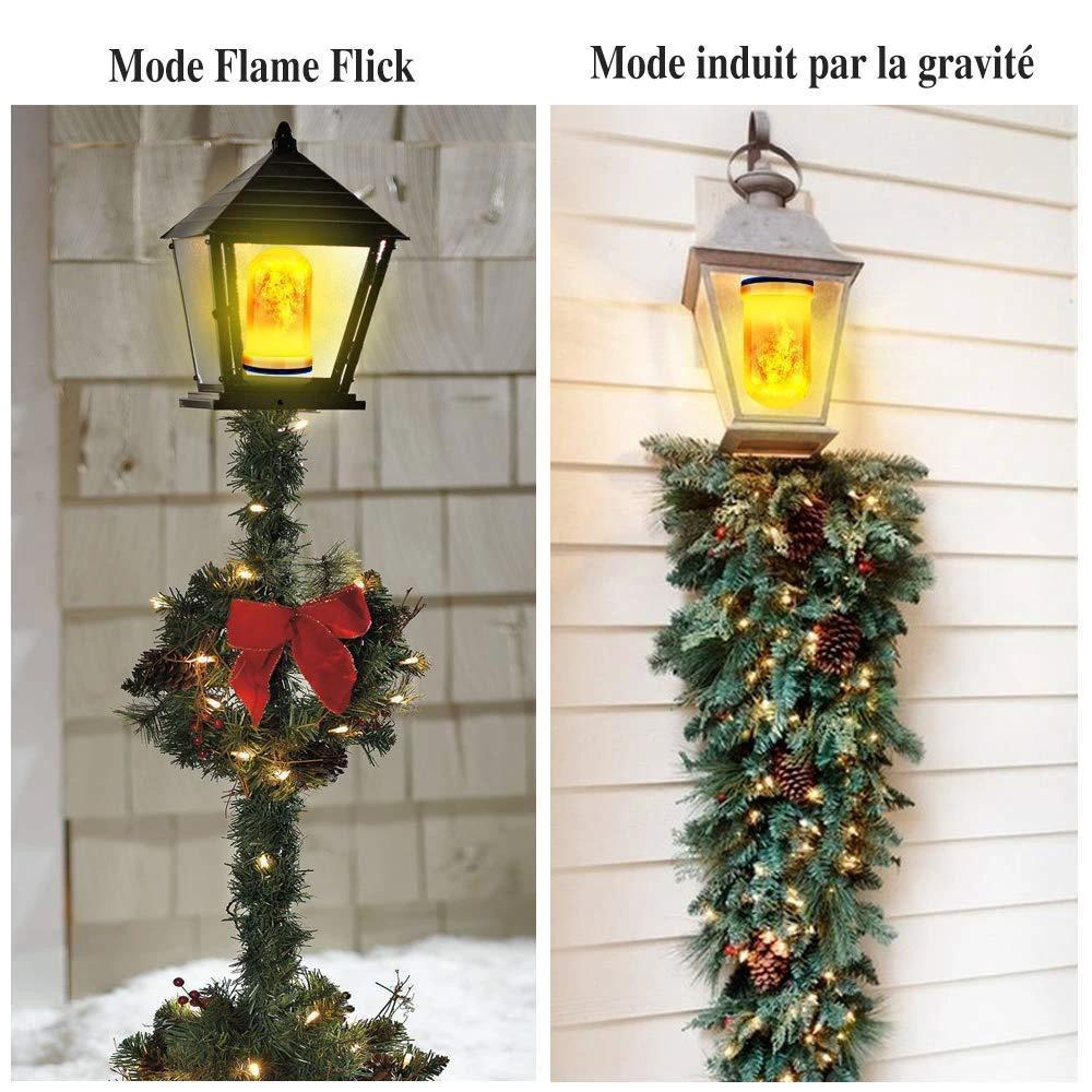 Flame LED Lamp with Gravity Sensor by Bowlift