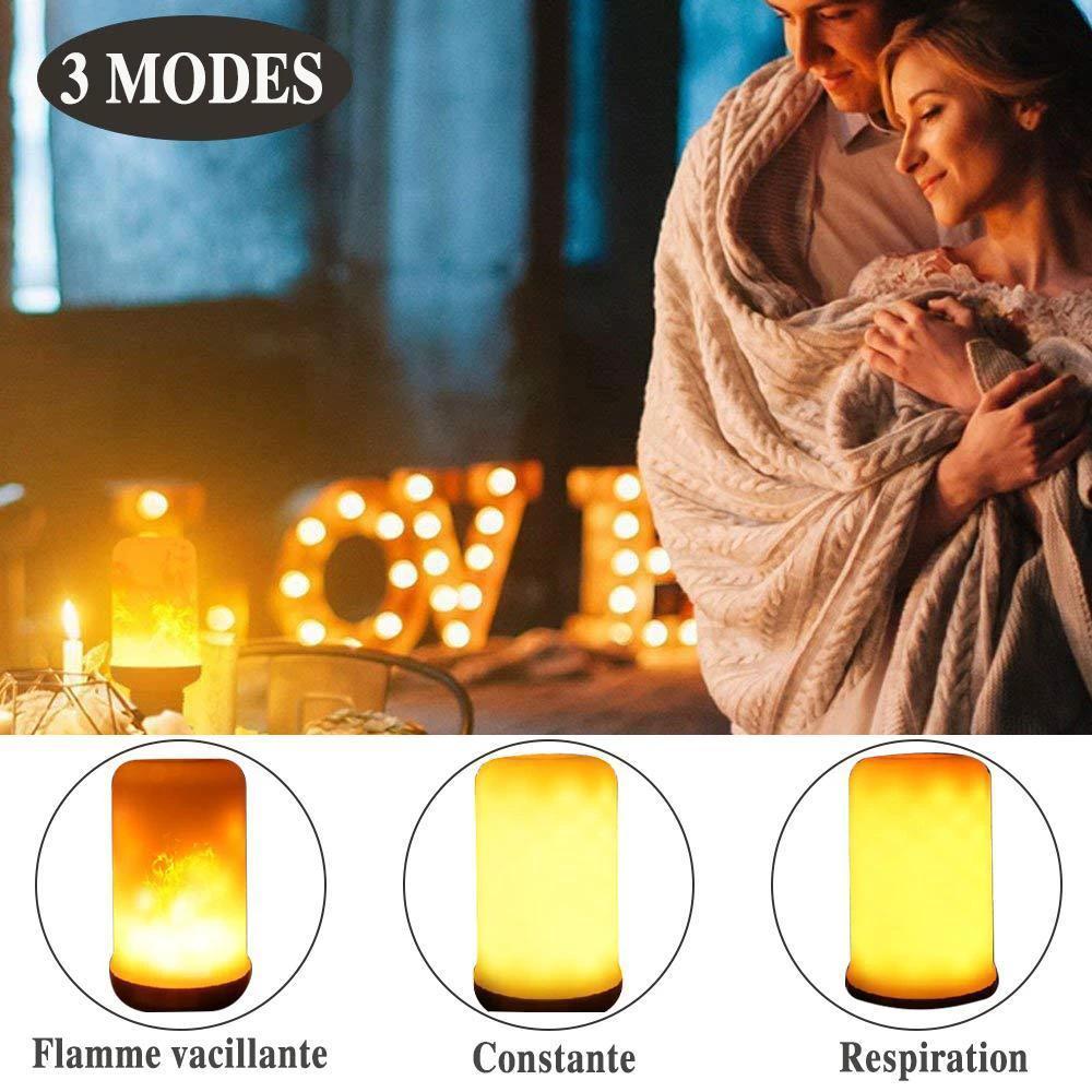 Flame LED Lamp with Gravity Sensor by Bowlift