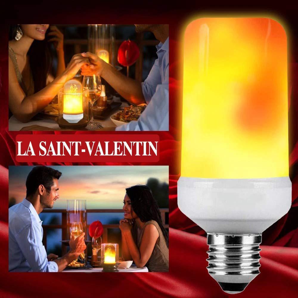 Flame LED Lamp with Gravity Sensor by Bowlift