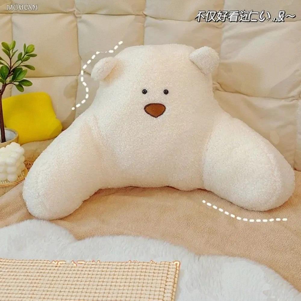 Teddy Shape Waist Backrest Cushion by Casa & Beyond