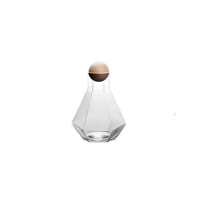 Diamond Type Glass Water Bottle Pitcher Drinkware Creative Drinkware by Bowlift