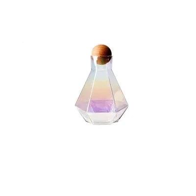 Diamond Type Glass Water Bottle Pitcher Drinkware Creative Drinkware by Bowlift