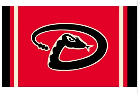 Arizona Diamondbacks Flag-3x5FT Banner-100% polyester by flagsshop