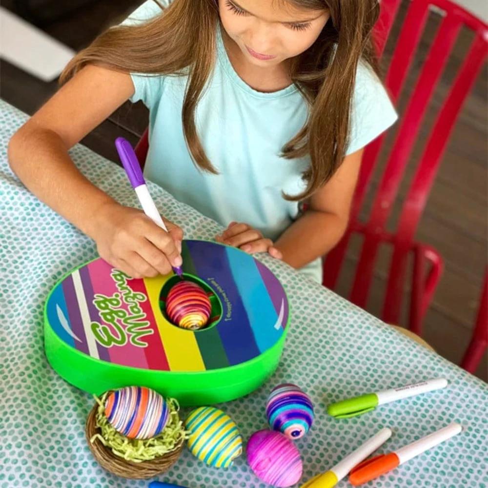 Easter Egg Decorating Spinner Machine Toys by BowLift