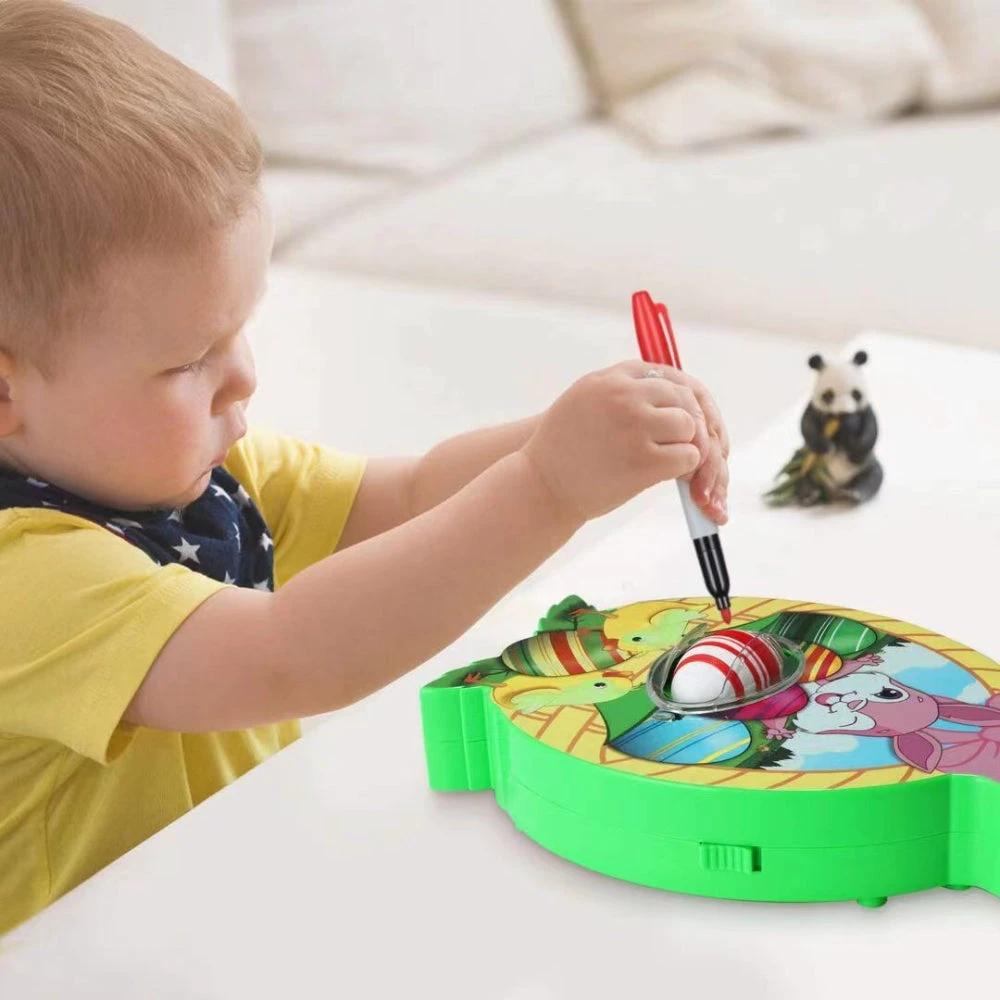 Easter Egg Decorating Spinner Machine Toys by BowLift