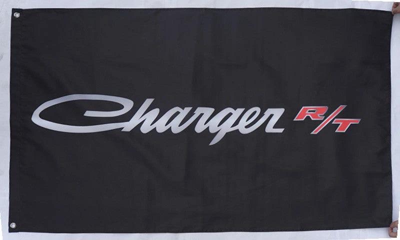 Dodge Charger R/T flag for car racing-3x5 FT-100% polyester Banner by flagsshop