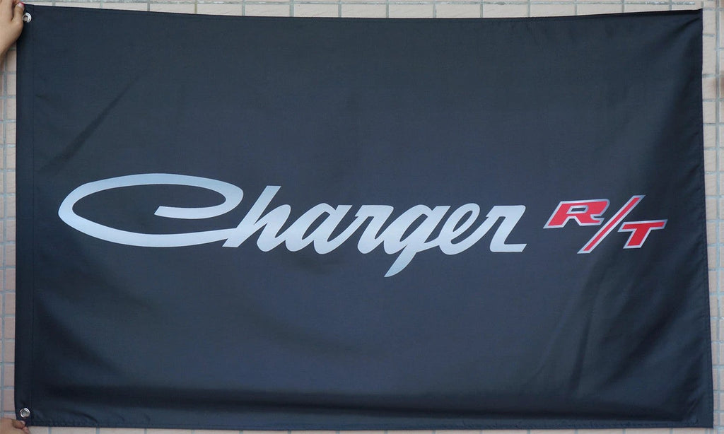 Dodge Charger R/T flag for car racing-3x5 FT-100% polyester Banner by flagsshop