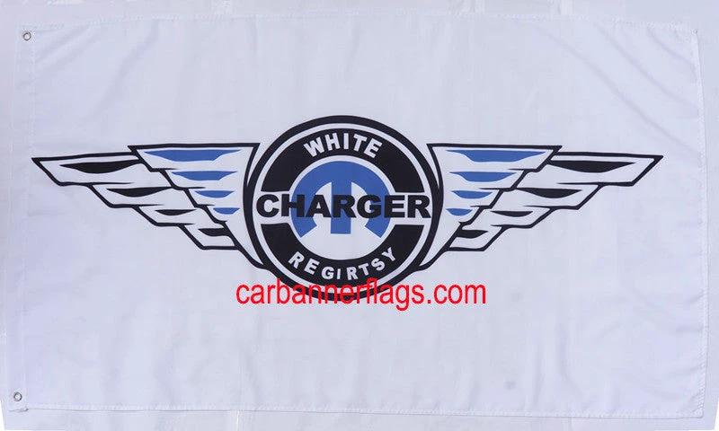 Mopar Flag-3x5ft Checkered Banner-Metal Grommets by flagsshop