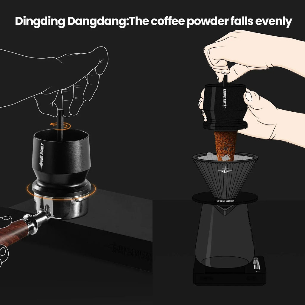 Dosing Shaker Espresso Dosing Cup Coffee Powder Receiver Container by Bowlift