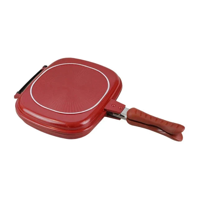 Double Side Bread Frying Pan Non Stick Multiple Purposes Toaster by Bowlift