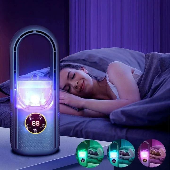 Blade-Free Silent Portable Air Conditioner by BowLift