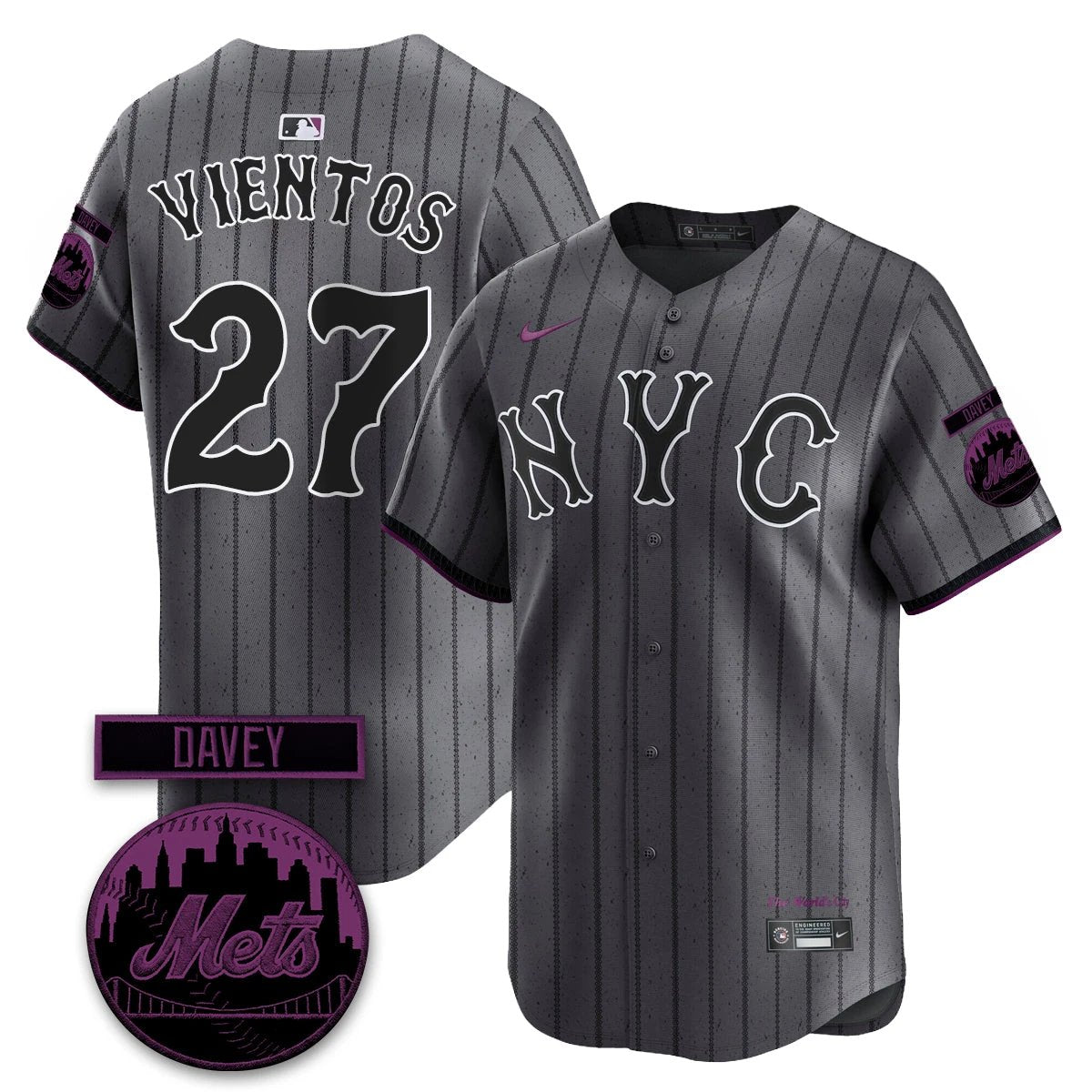NYM 2026 Davey Johnson Memorial Vapor Limited Jersey - All Stitched by New York Mets