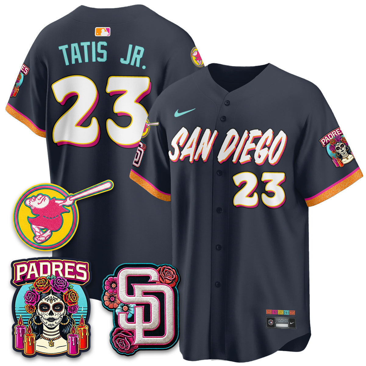 SD 2026 City Connect Vapor Premier Limited Jersey - All Stitched V2 by San Diego Padres
