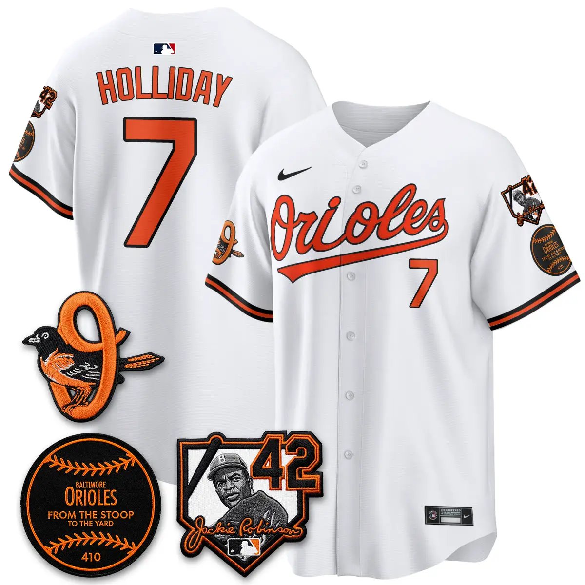 Baltimore Orioles 2026 Jackie Robinson Day Vapor Limited Jersey - All Stitched by Baltimore Orioles