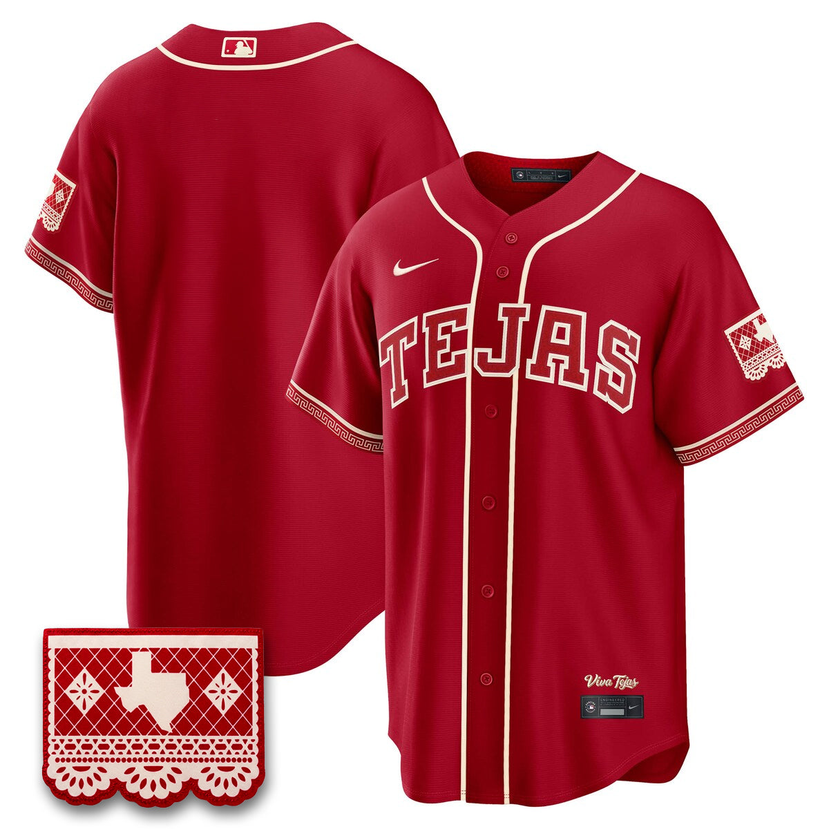 TEX 2026 City Connect Vapor Jersey - All Stitched by Texas Rangers