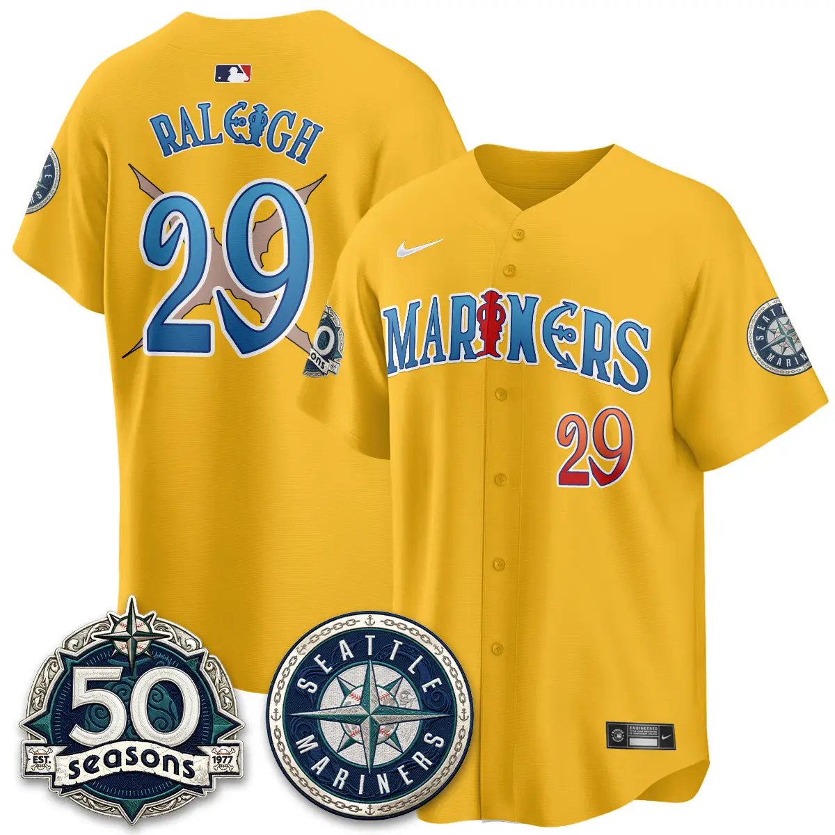 Seattle Mariners x Japanese Cartoon Vapor Limited Jersey - Stitched by Seattle Mariners