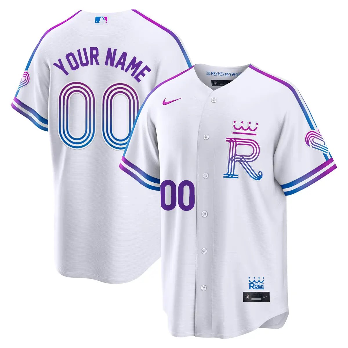 KC 2026 New City Connect Vapor Limited Custom Jersey - All Stitched by Kansas City Royals