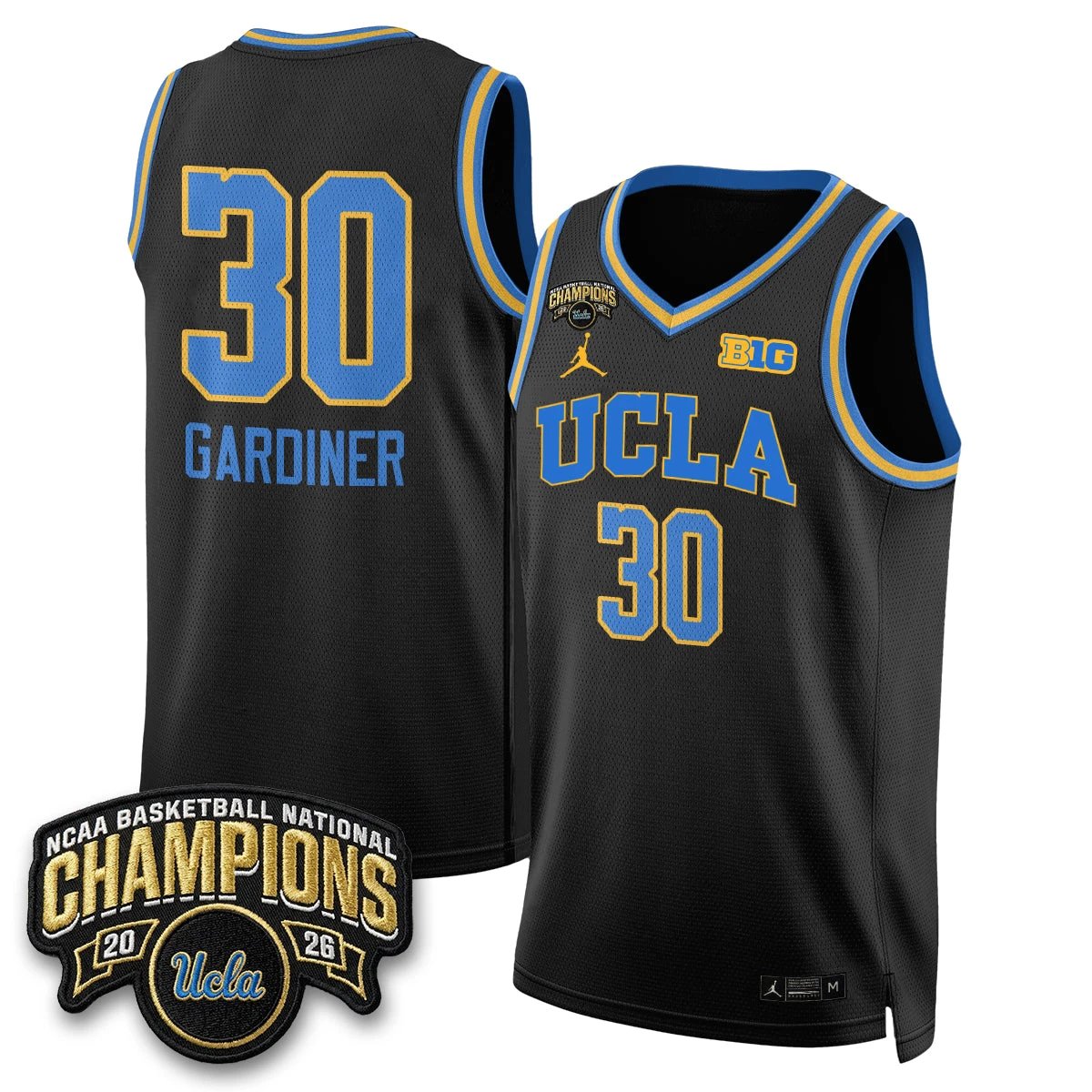 UCLA Women's Basketball Champion 2026 Limited Jersey - All Stitched by UCLA