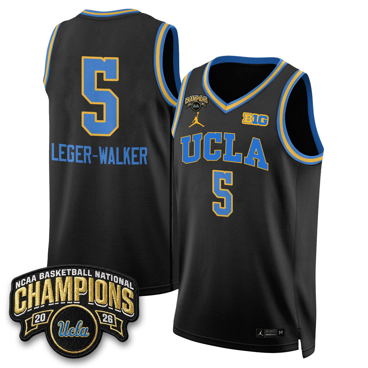 UCLA Women's Basketball Champion 2026 Limited Jersey - All Stitched by UCLA