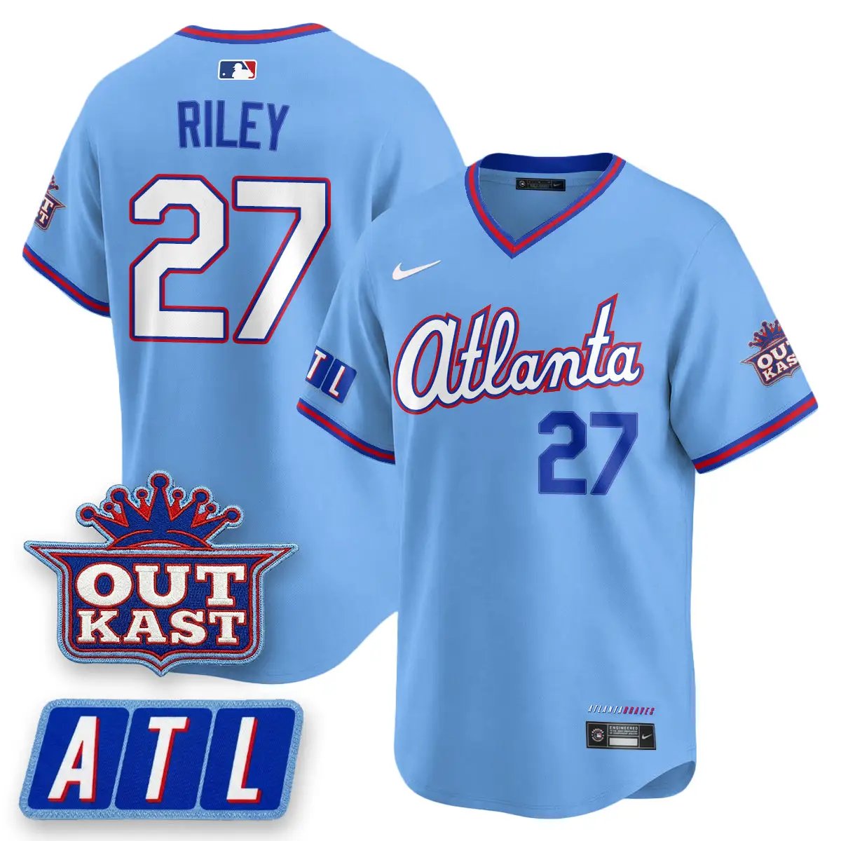 ATL 2026 City Connect x Outkast Patch Vapor Limited Jersey - All Stitched by Atlanta Braves