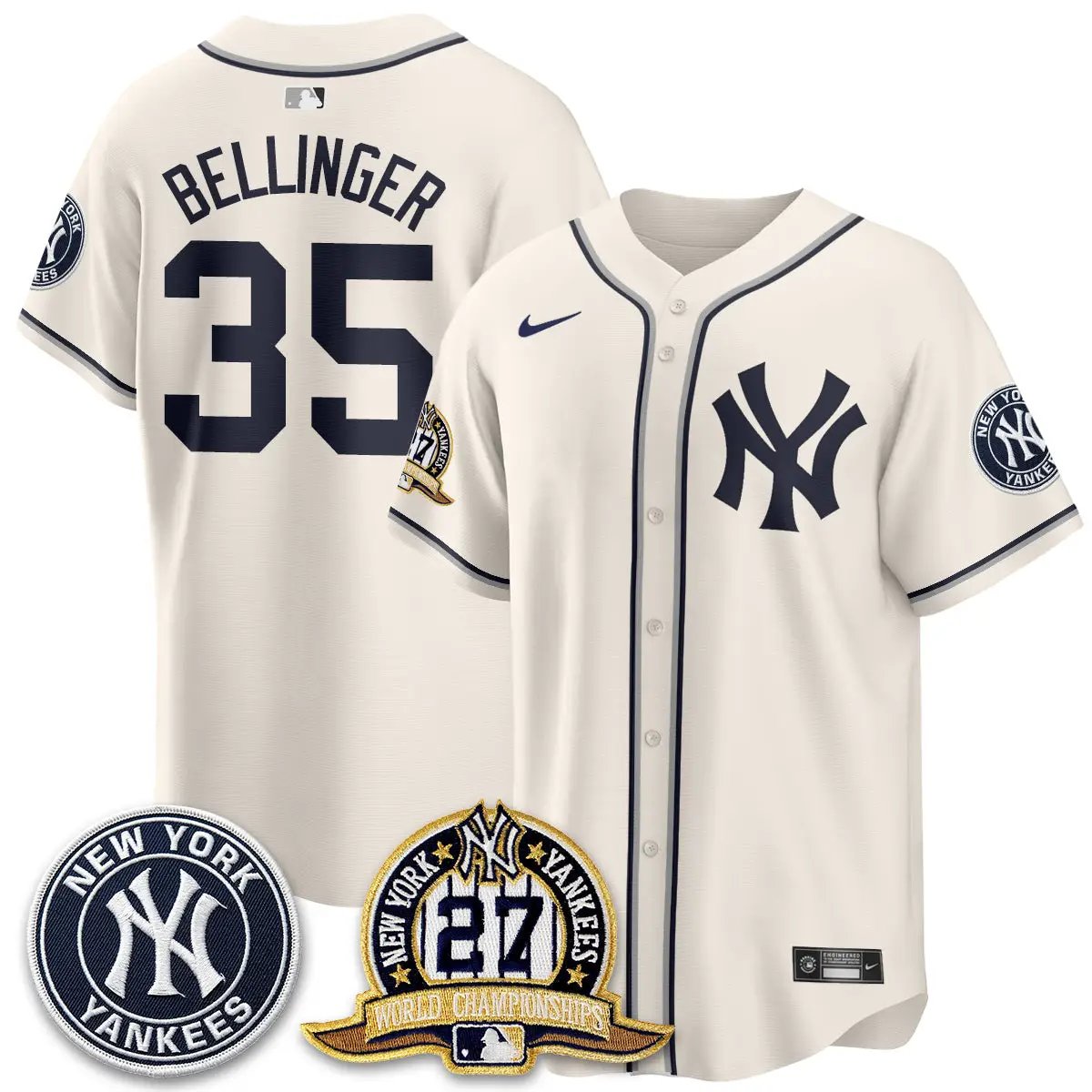 New York Yankees 2026 Black Out Style Vapor Limited Jersey - All Stitched by New York Yankees