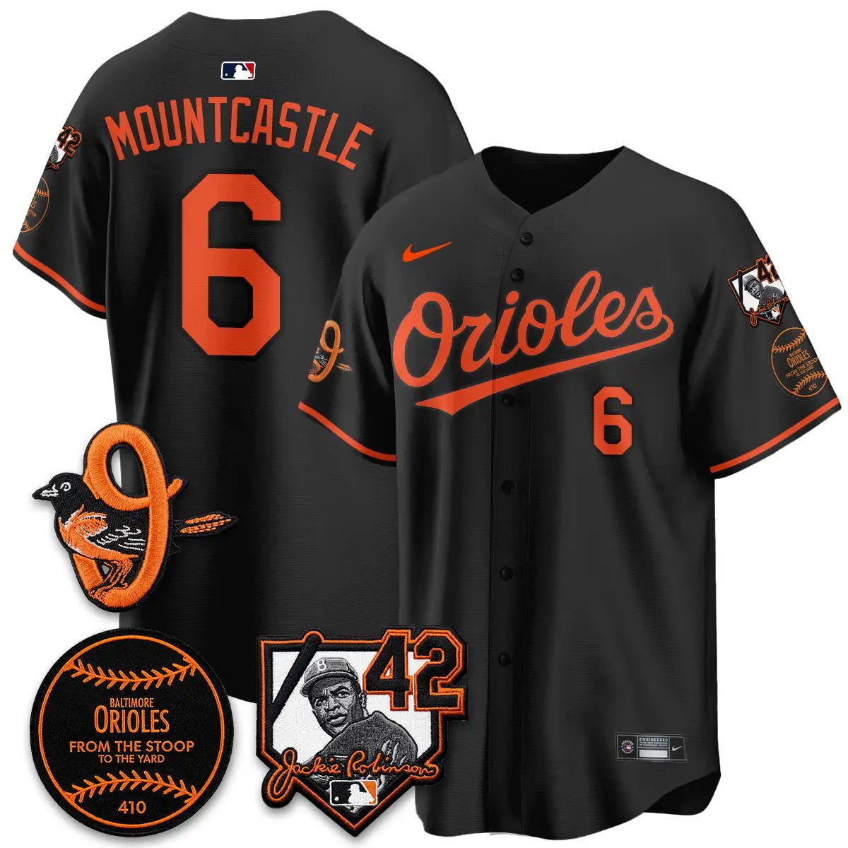 Baltimore Orioles 2026 Jackie Robinson Day Vapor Limited Jersey - All Stitched by Baltimore Orioles