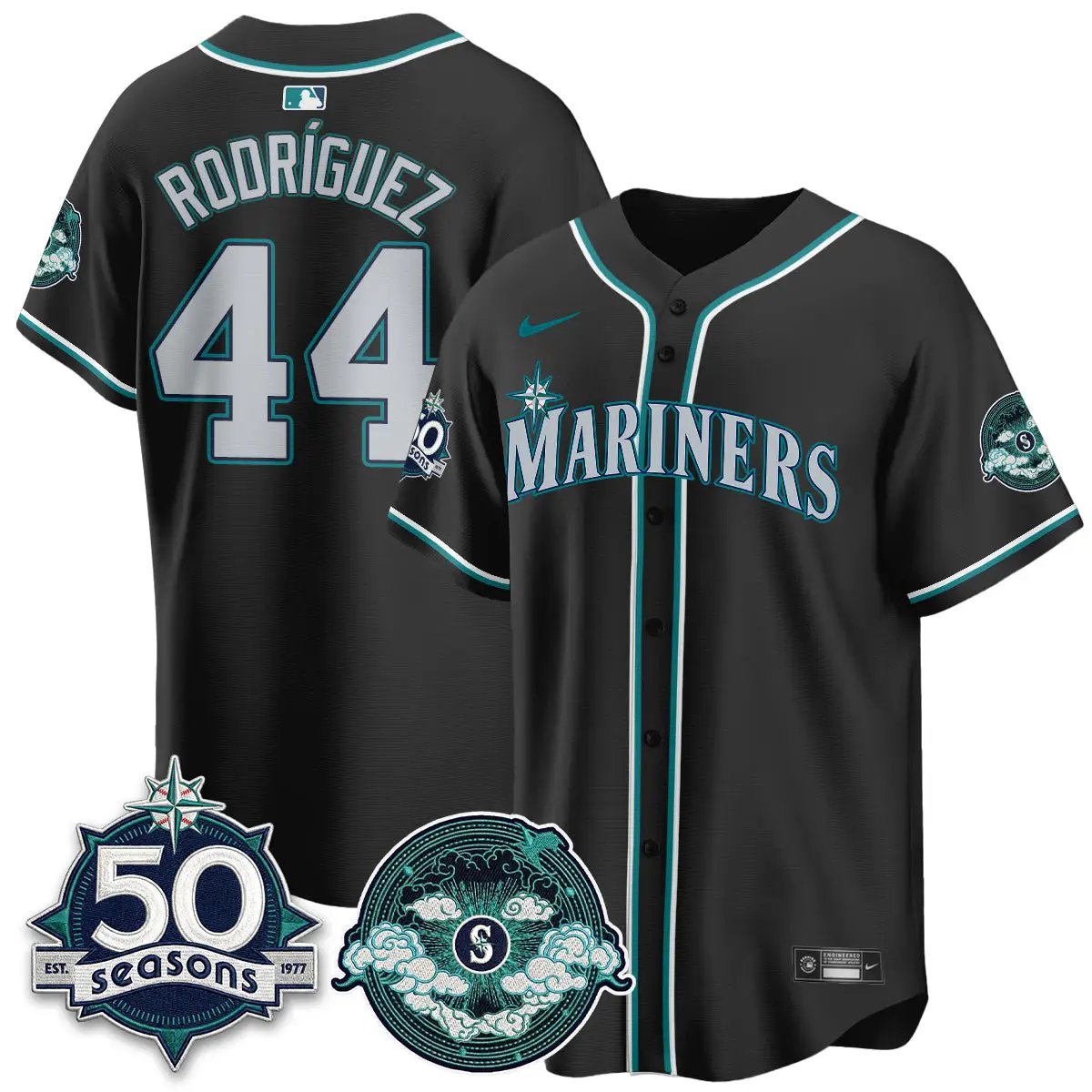 SEA x FW Night Limited Jersey - All Stitched by Seattle Mariners