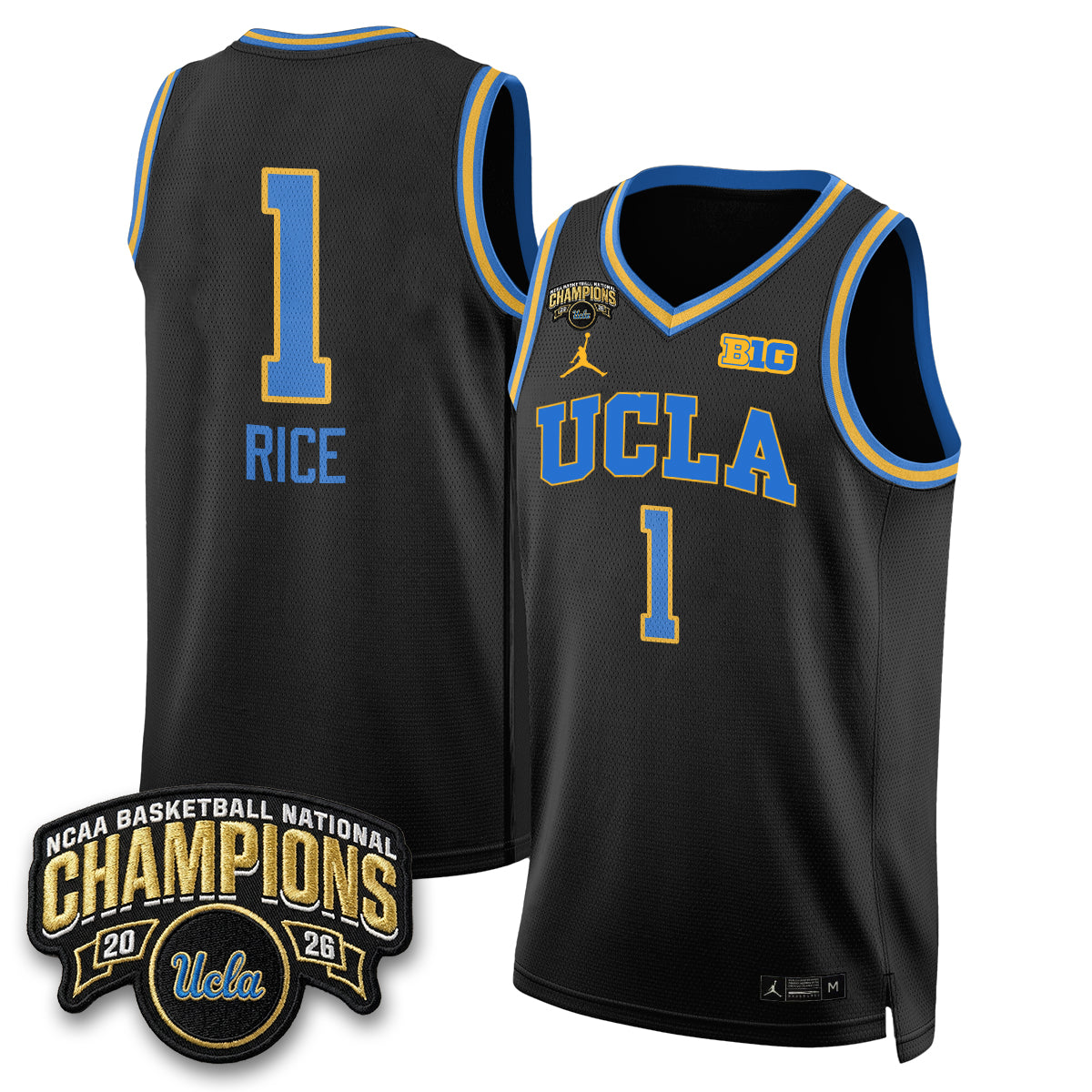 UCLA Women's Basketball Champion 2026 Limited Jersey - All Stitched by UCLA