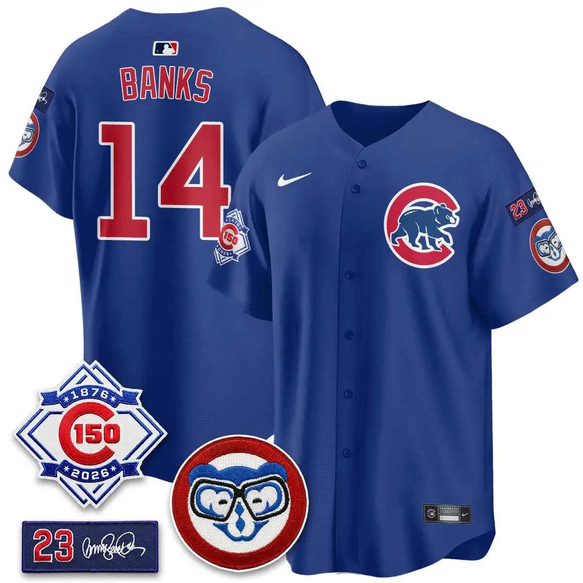 CHC 150th Anniversary Holy Cow Vapor Premier Limited Jersey - All Stitched by Chicago Cubs