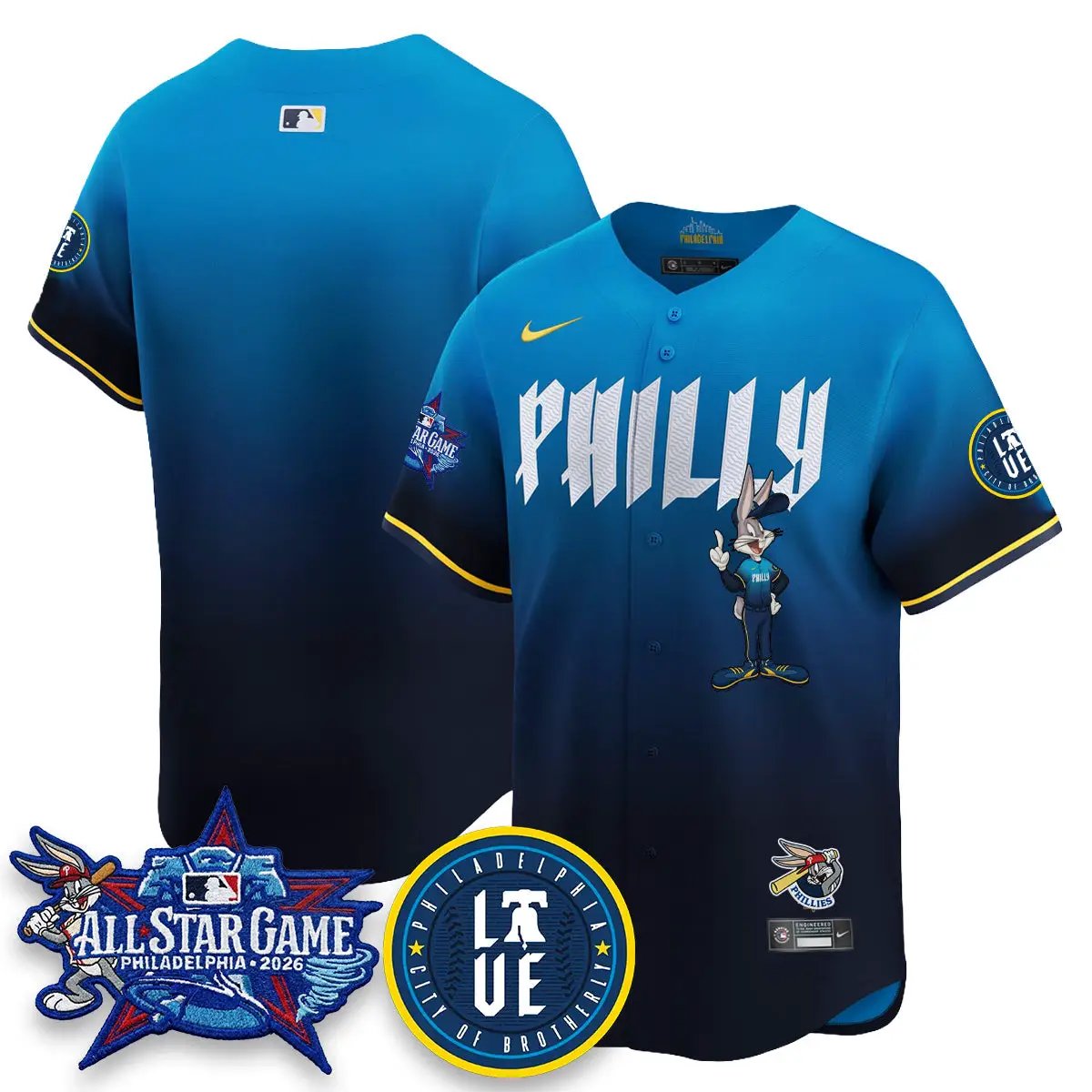 Philadelphia Phillies x Bunny Vapor Premier Limited Jersey - Stitched by Philadelphia Phillies