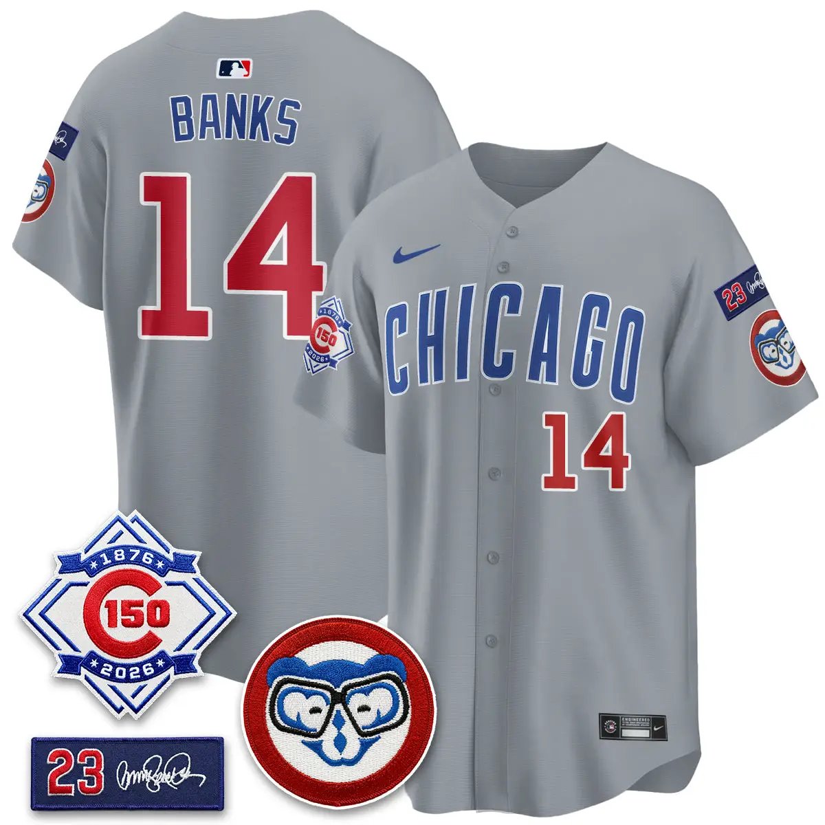 CHC 150th Anniversary Holy Cow Vapor Premier Limited Jersey - All Stitched by Chicago Cubs