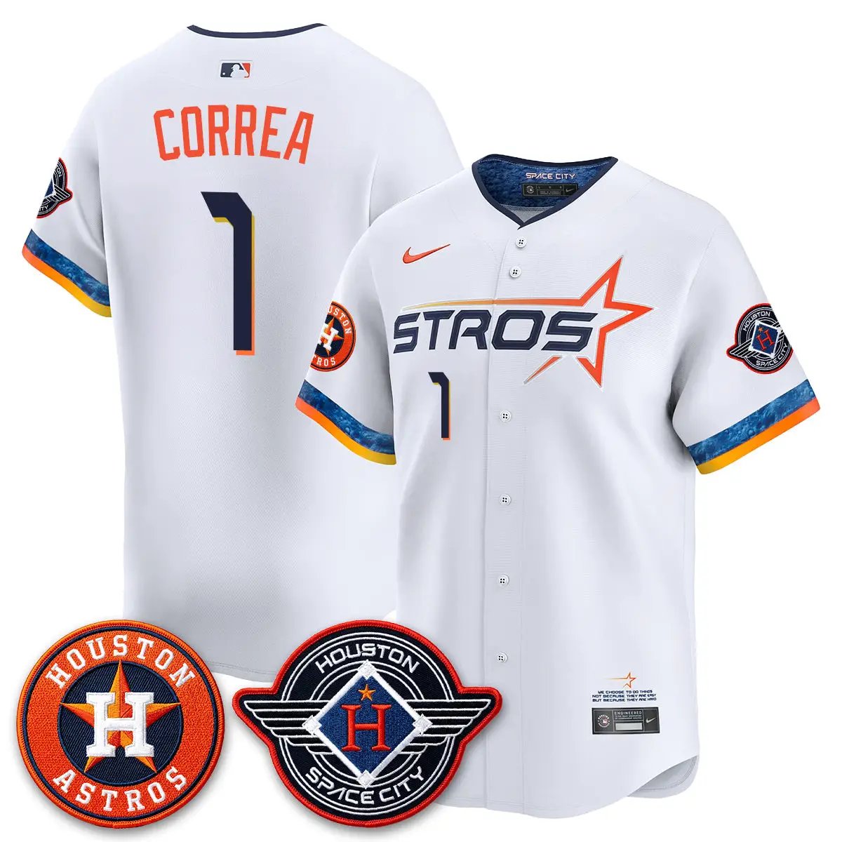 HOU 2026 Space City Vapor Limited Jersey - All Stitched by Houston Astros