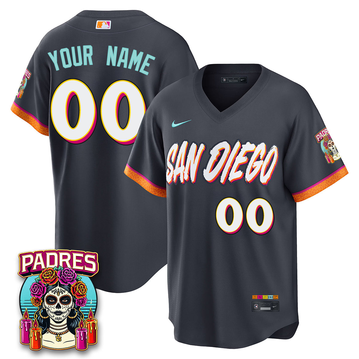 SD 2026 City Connect Vapor Limited Custom Jersey - All Stitched by San Diego Padres