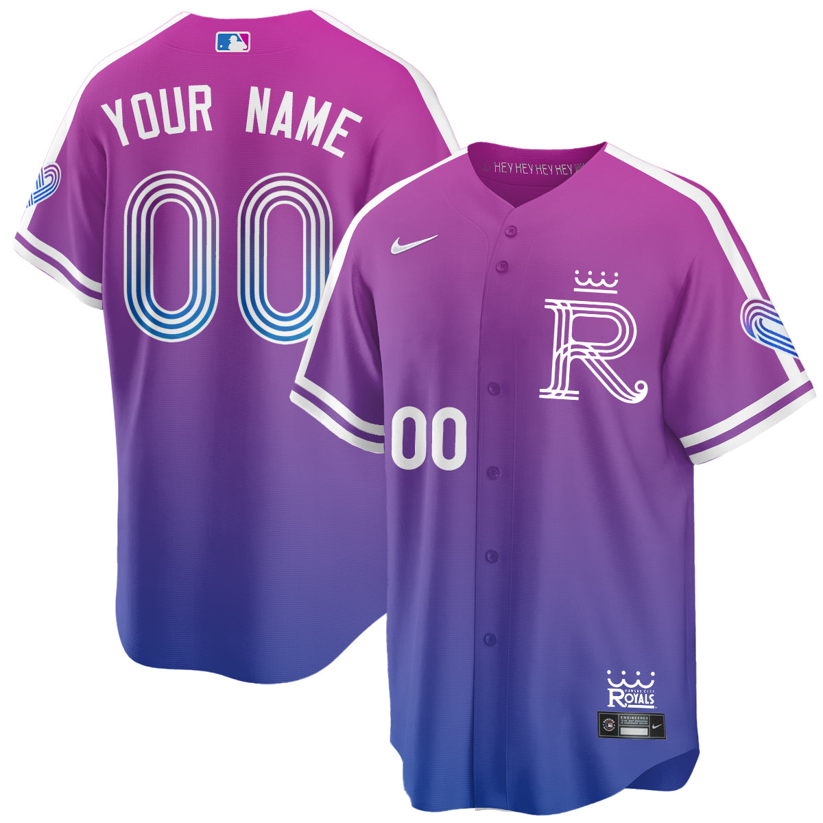 KC 2026 New City Connect Vapor Limited Custom Jersey - All Stitched by Kansas City Royals